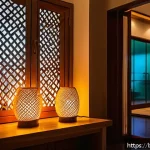 전기공사기사와 에너지 절약 기술 - A modern Bengali home interior featuring a smart lighting system with multiple sleek, energy-efficie...